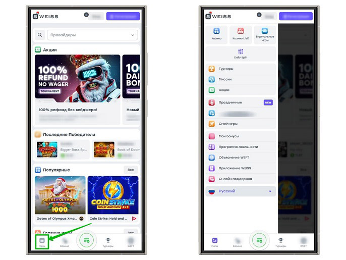 Главная страница