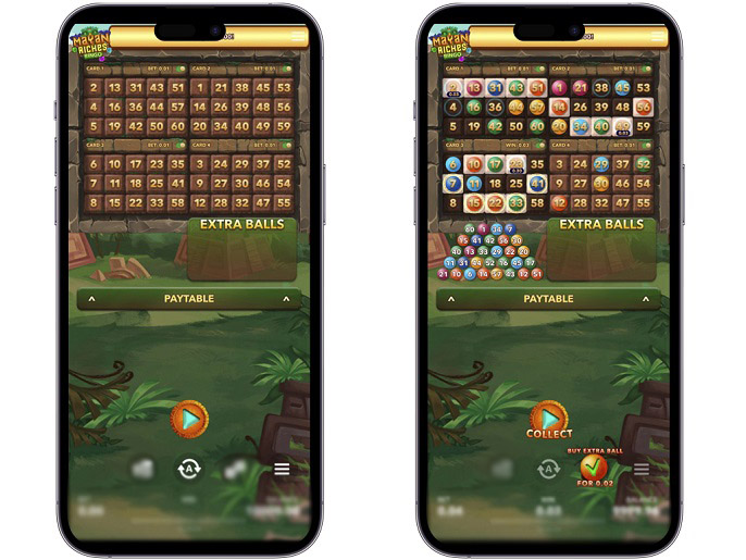 Mayan Riches Bingo